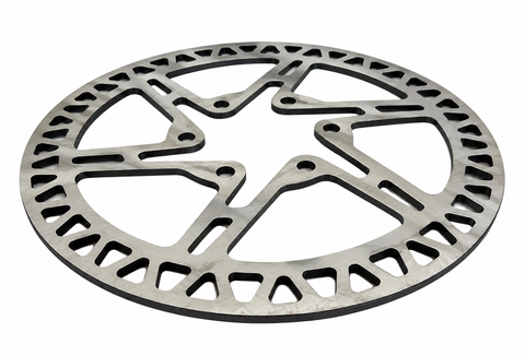 Dangerboy Ultra Light BMX Disc Brake Rotor + TI Bolts Combo – 120mm / 140mm