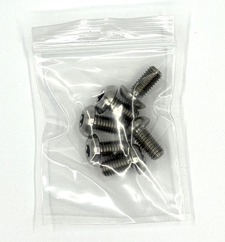 Dangerboy Titanium BMX/MTB Rotor Bolt Set (6 Pieces)
