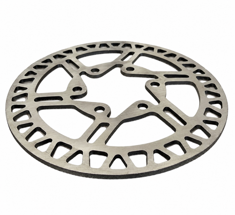 Dangerboy Ultra Light BMX Disc Brake Rotor + TI Bolts Combo – 120mm / 140mm