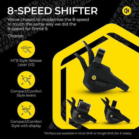 Box Four 8S Wide Compact Display Multi Shift Groupset