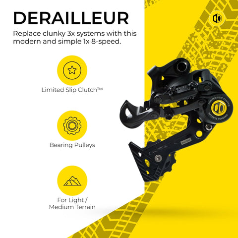 Box Four 8S Wide Compact Display Multi Shift Groupset