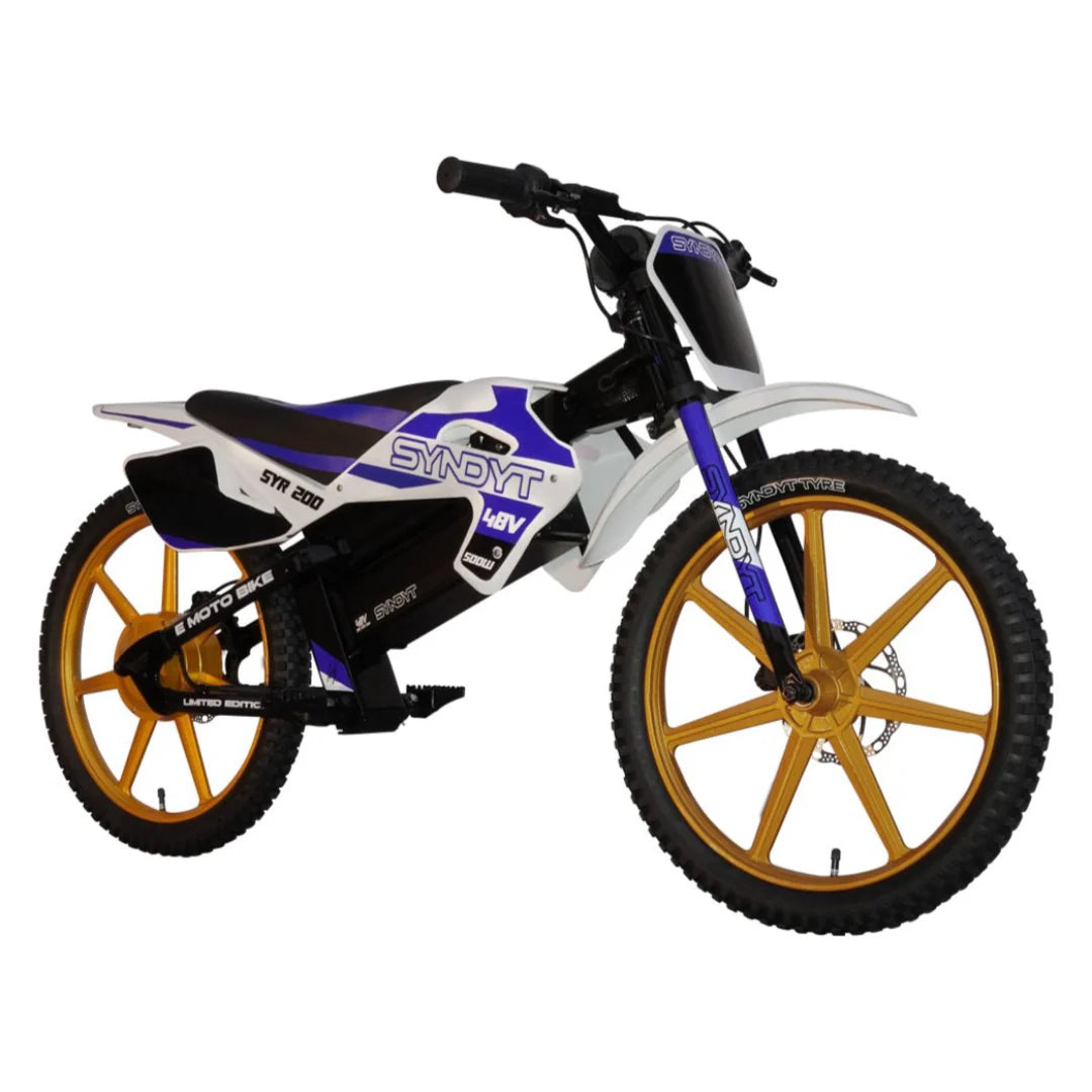 SYNDYT SYR 200 20" E Balance Bike. 48 Volts. 15 AH. 500 Watts. 10, 15, 20mph