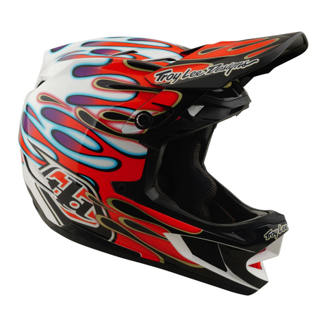Troy Lee Designs D4 Composite Helmet Overspray