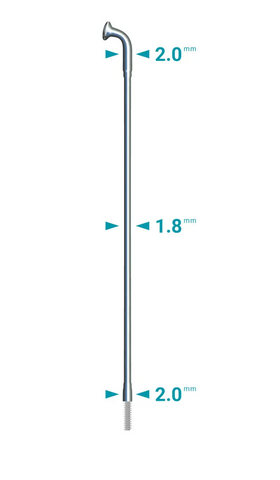 Sapim Race 14G Double Butted Spokes – 270mm