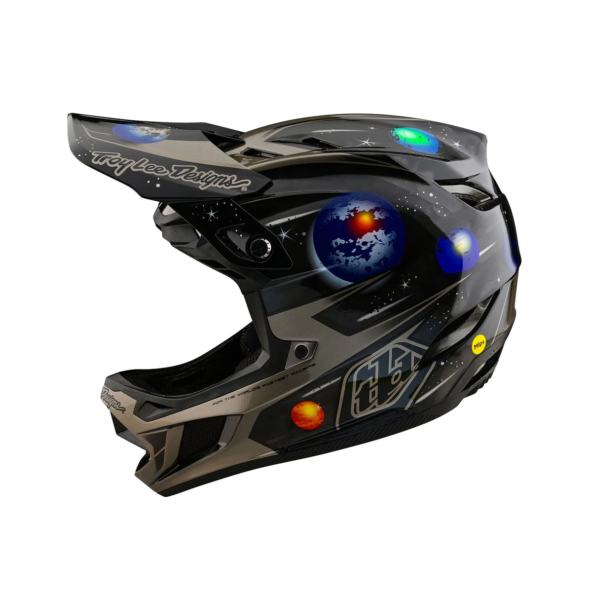 TROY LEE DESIGNS D4 Carbon BMX Full-Face Helmet Spacian Black