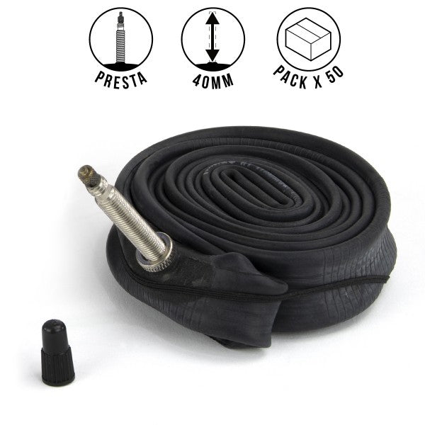 EXCESS TUBES 20 X 1-1/8 40MM & 60MM PRESTA VALVE